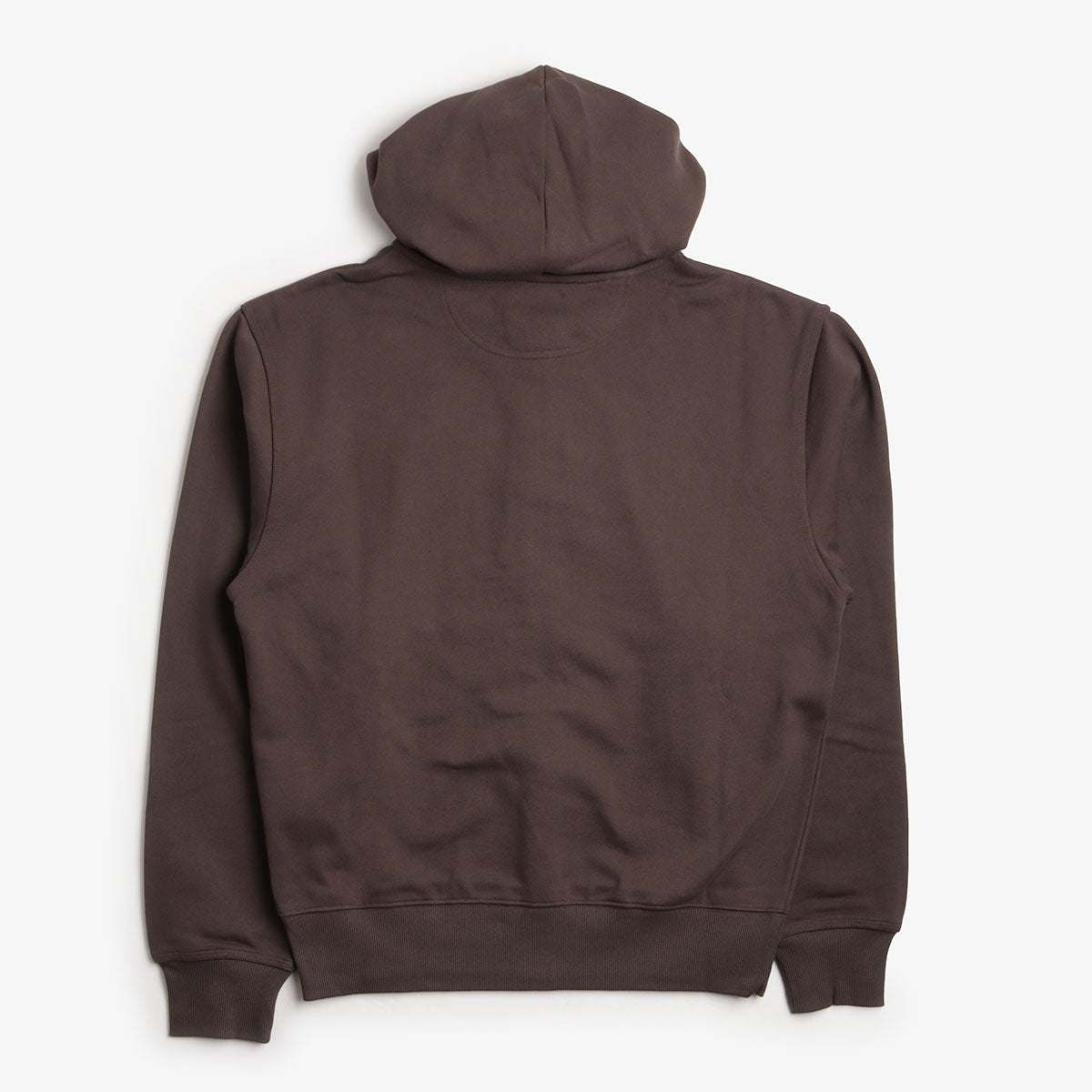 Gramicci One Point Zip Hoodie, Deep Brown, Detail Shot 2