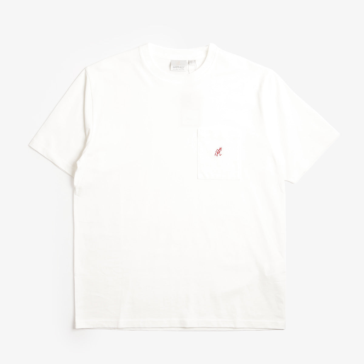 main Gramicci One Point T-Shirt, White, Detail Shot 1