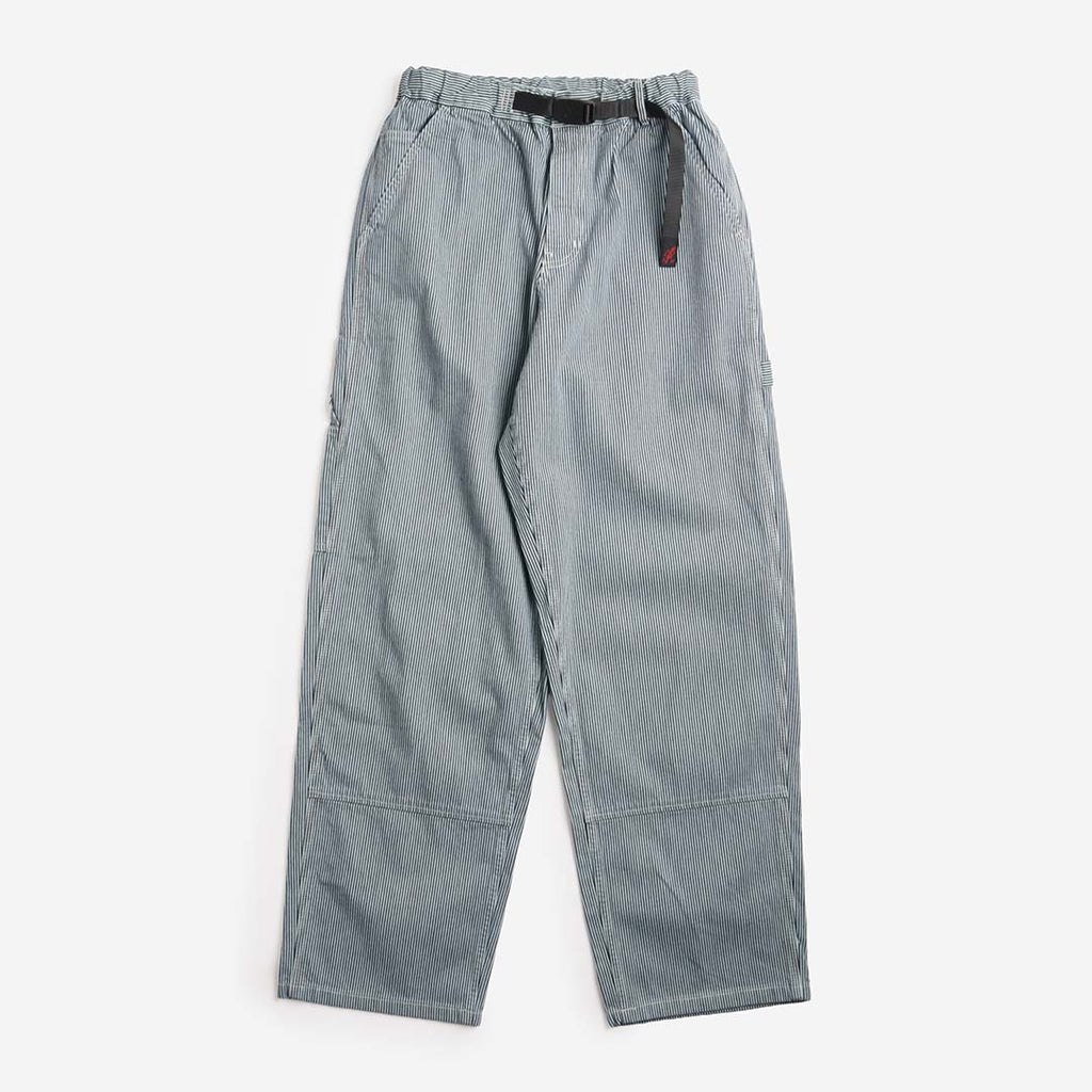 Gramicci Overdyed Hickory Work Pant, Navy, Detail Shot 1