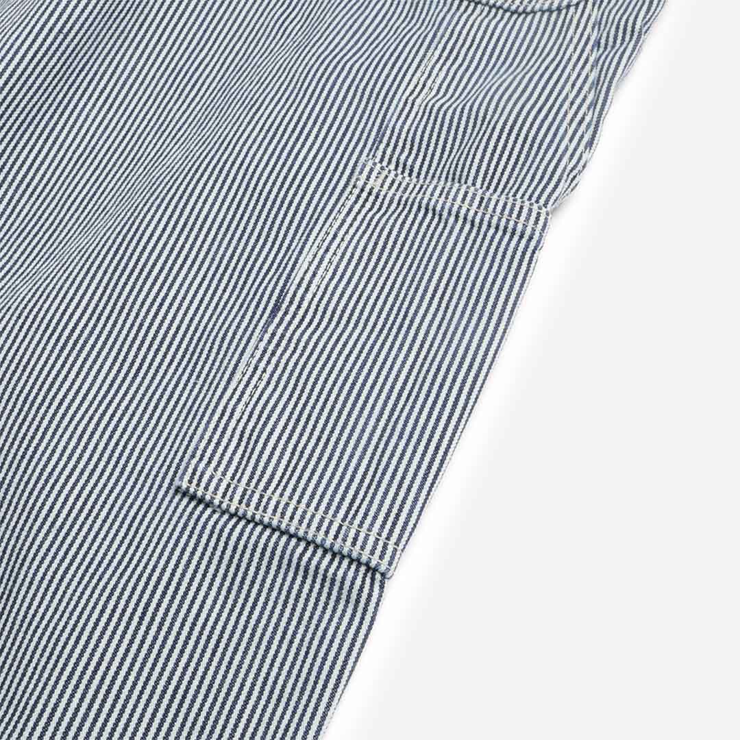 Gramicci Overdyed Hickory Work Pant, Navy, Detail Shot 7