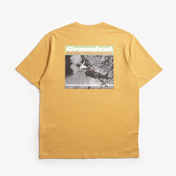 thumbnail Gramicci Performance T-Shirt, Mustard, Detail Shot 1