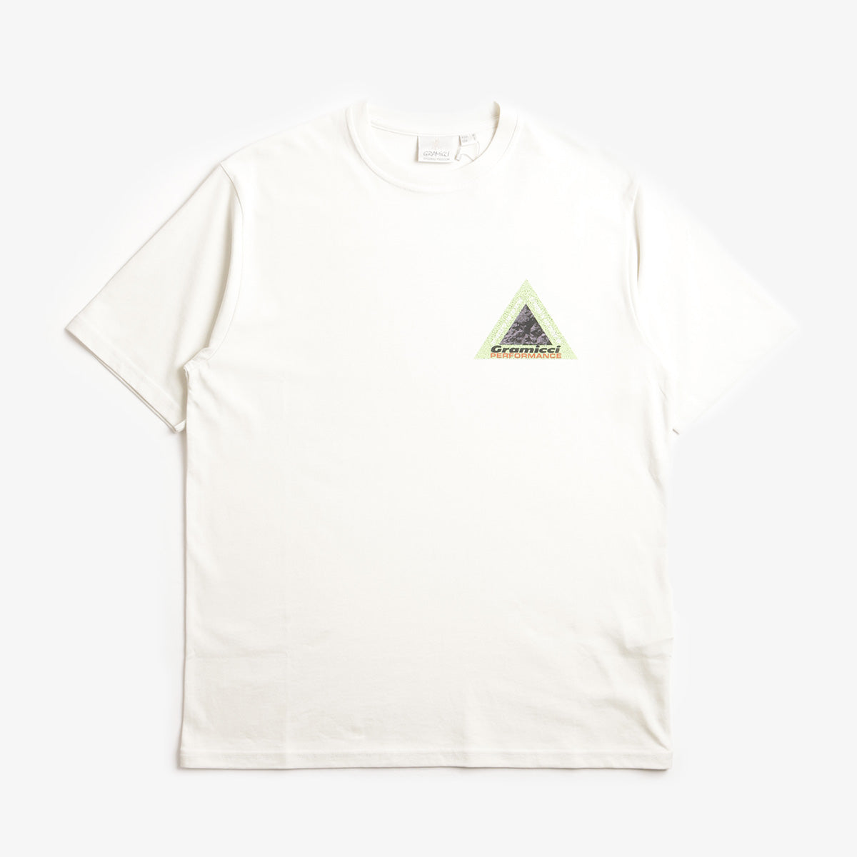 Gramicci Performance T-Shirt, Vintage White, Detail Shot 2
