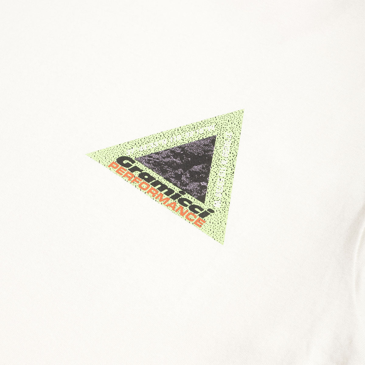 Gramicci Performance T-Shirt, Vintage White, Detail Shot 3