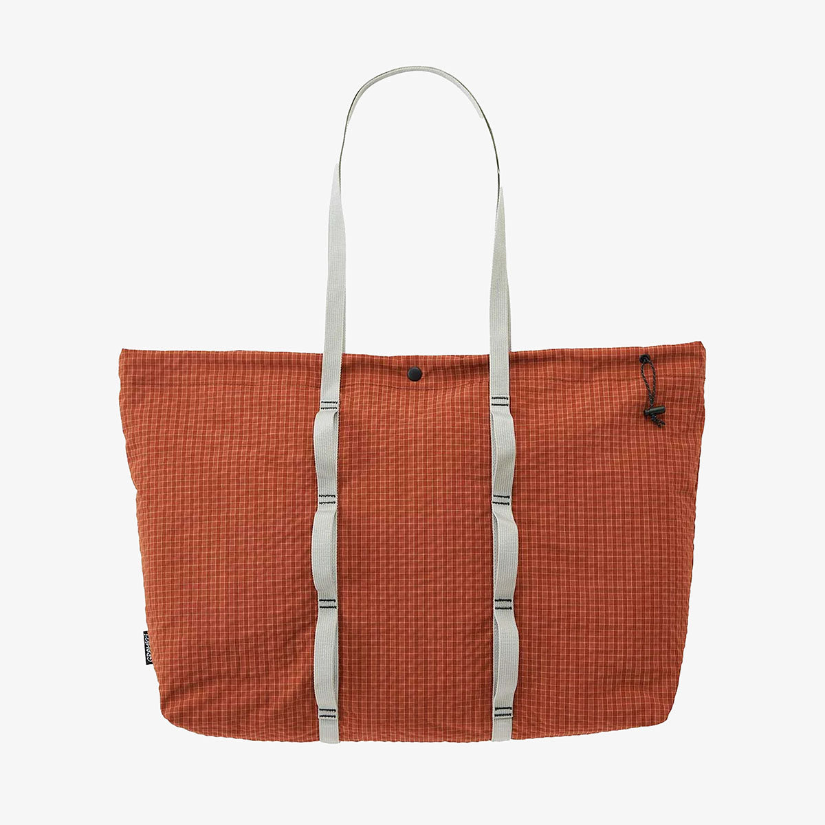 Gramicci Plaid Climbing Tote, Brick, Detail Shot 1