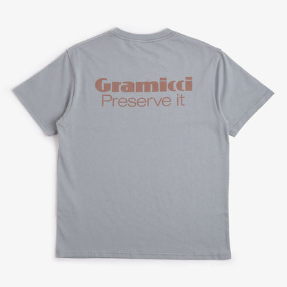 Gramicci Preserve-It T-Shirt, Slate, Detail Shot 1