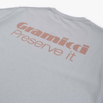 Gramicci Preserve-It T-Shirt, Slate, Detail Shot 4
