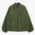 Gramicci Reversible Sherpa Jacket in Olive, front view
