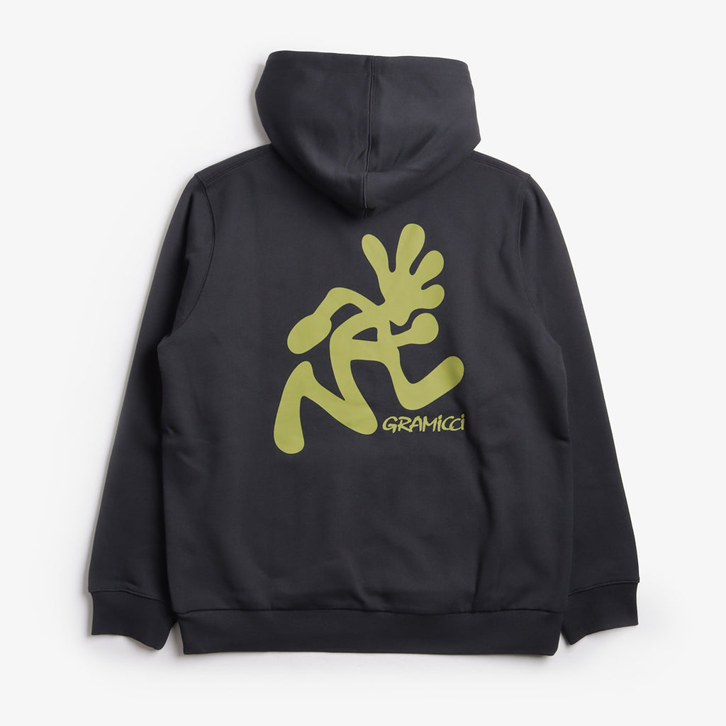 Gramicci Running Man Hoodie, Vintage Black, Detail Shot 2