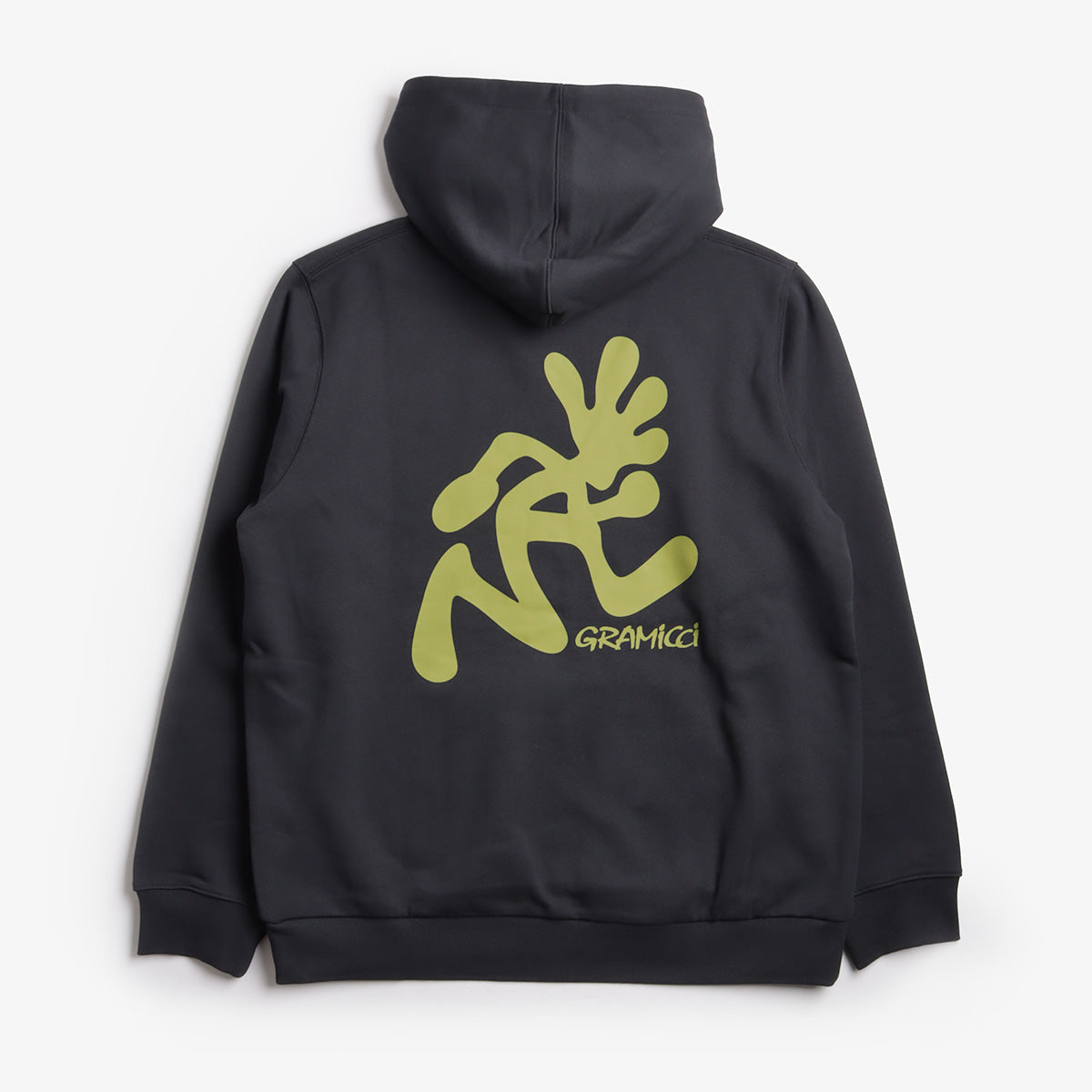 main Gramicci Running Man Hoodie, Vintage Black, Detail Shot 2