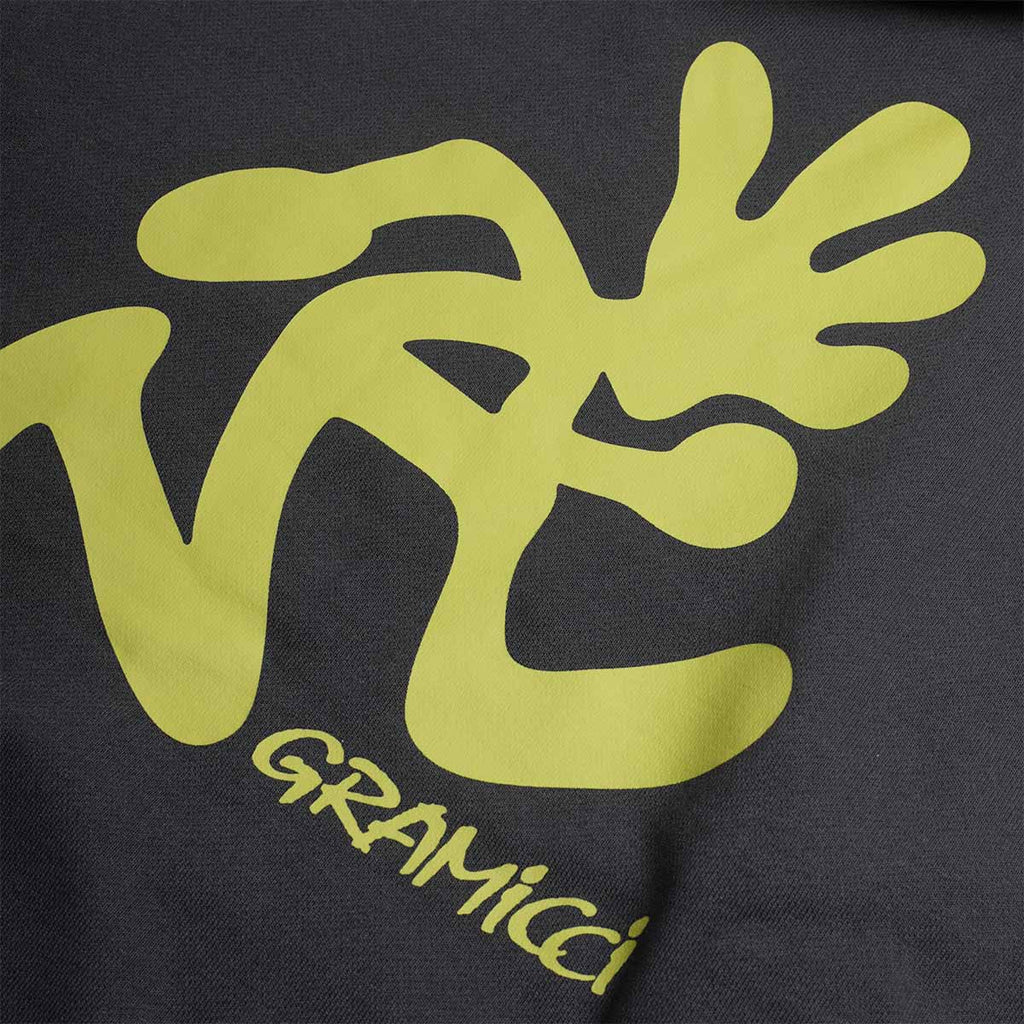 Gramicci Running Man Hoodie, Vintage Black, Detail Shot 5