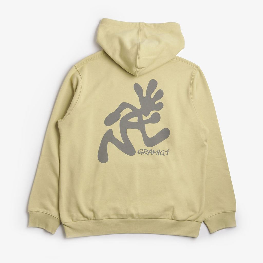 Gramicci Running Man Hoodie, Lime, Detail Shot 2