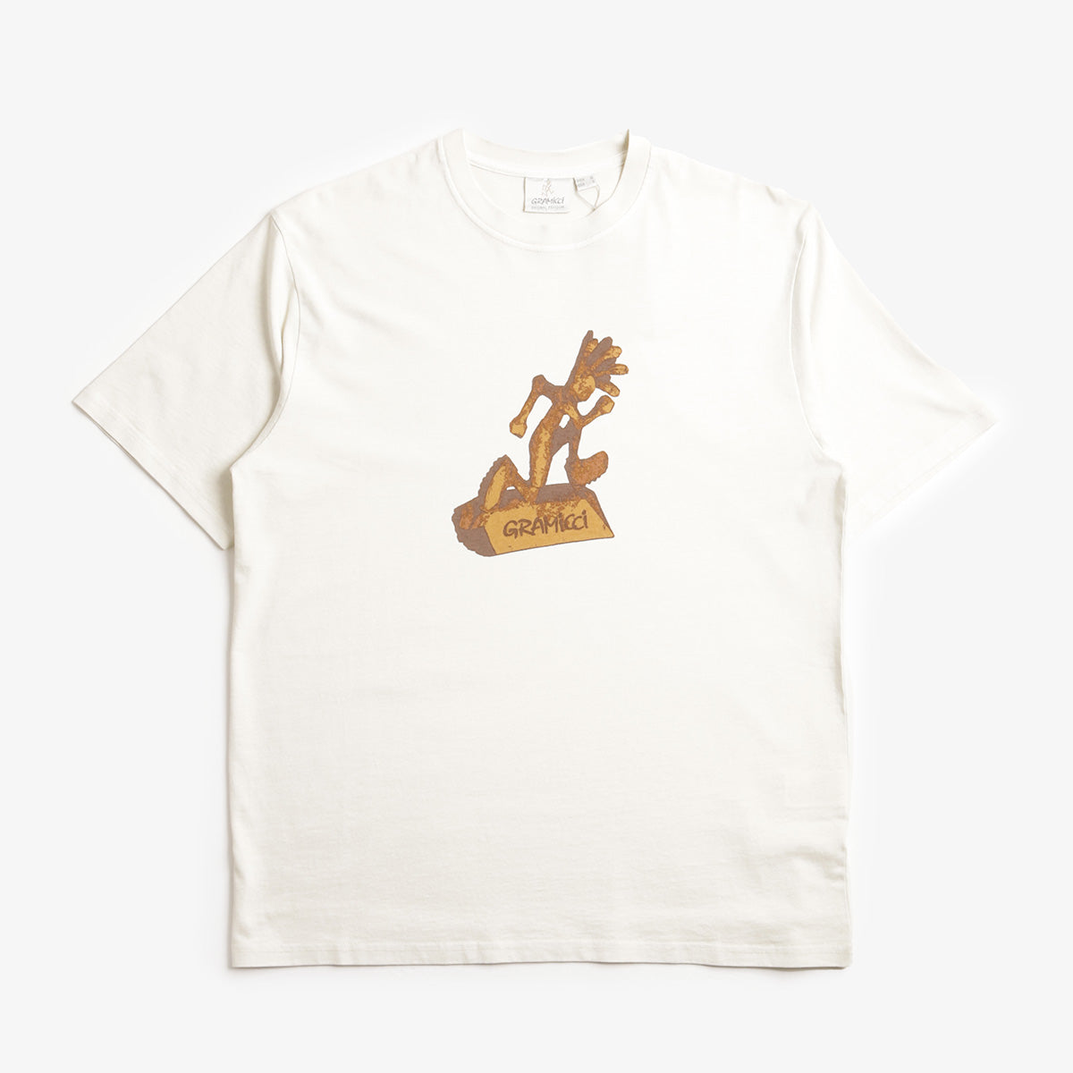 main Gramicci Sculpture T-Shirt, Natural Pigment, Detail Shot 1