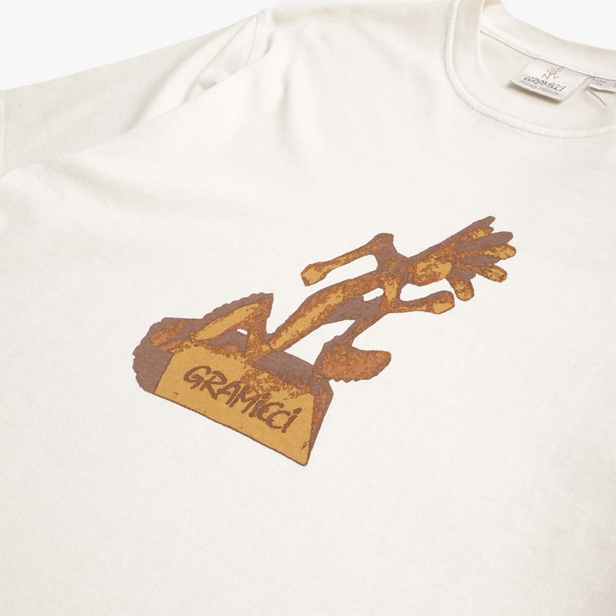 Gramicci Sculpture T-Shirt, Natural Pigment, Detail Shot 2
