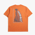 Gramicci Stonemasters T-Shirt, Burnt Orange, Detail Shot 2