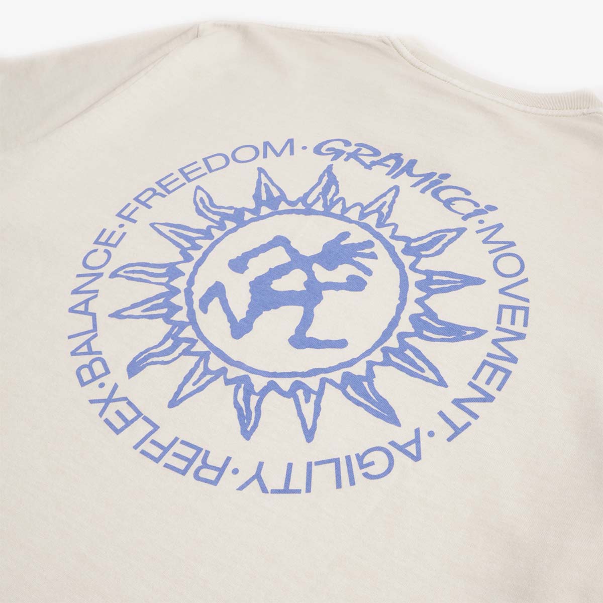 main Gramicci Sun T-Shirt, Natural Pigment, Detail Shot 2