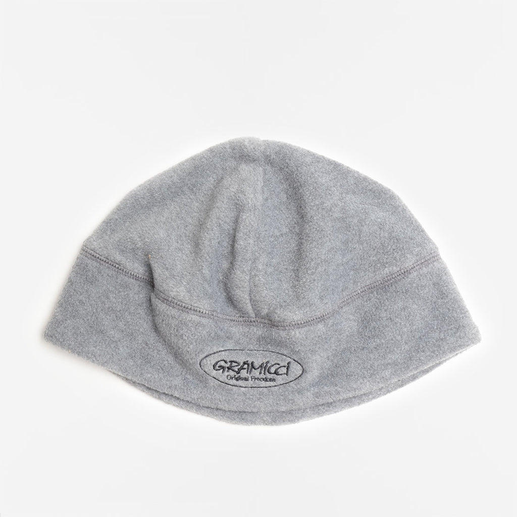 Gramicci Thermal Fleece Beanie, Heather Grey, Detail Shot 1