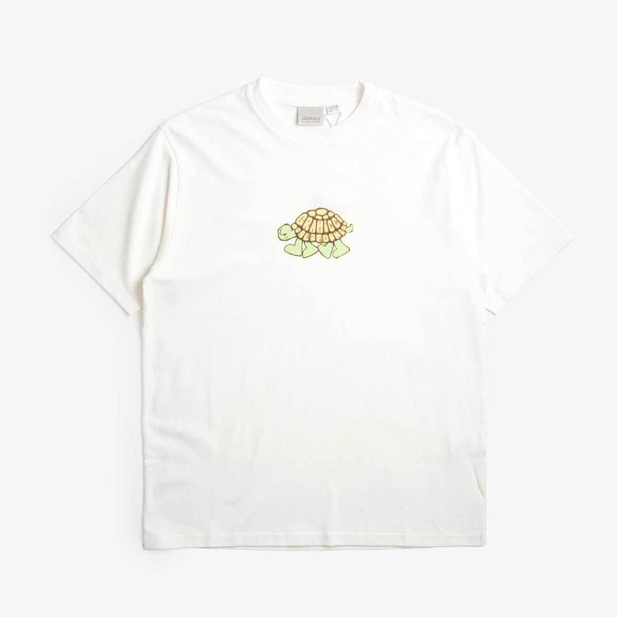 main Gramicci Turtle T-Shirt, White, Detail Shot 1