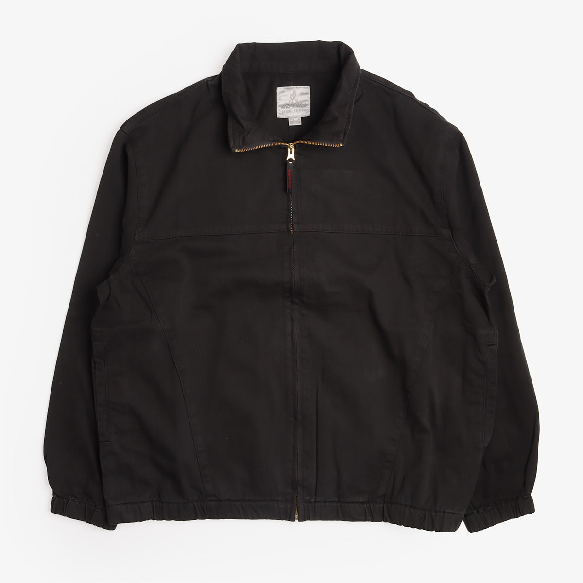 Gramicci Twill-Around Jacket in Black, front view