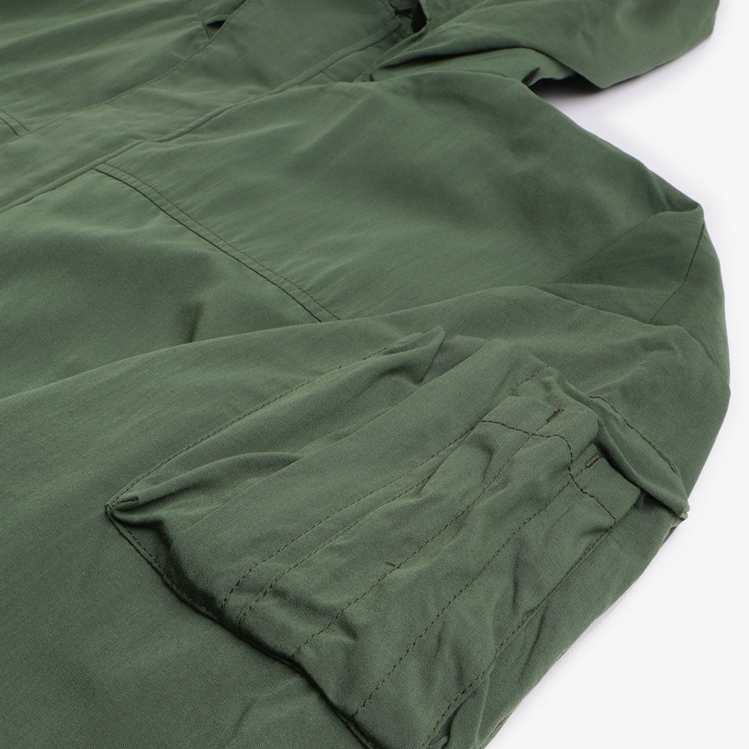 Gramicci by F CE. Mountain Jacket, Olive, Detail Shot 4