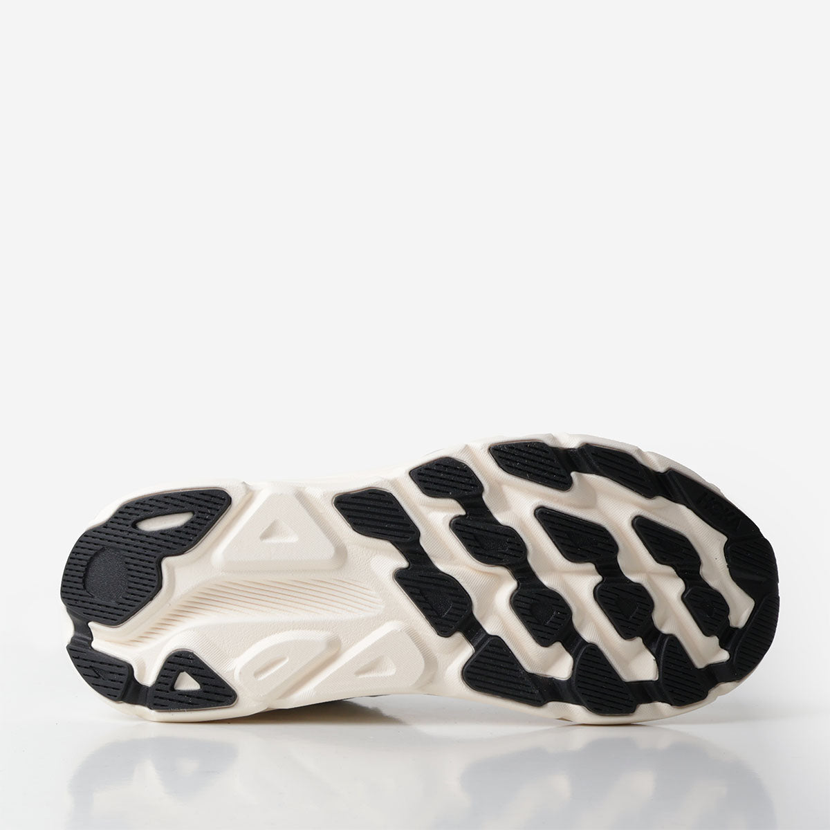 main HOKA Clifton One9 Shoes, Frost Cosmic Grey, Detail Shot 3