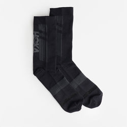 thumbnail HOKA Trail Run Crew Socks, Black, Detail Shot 2