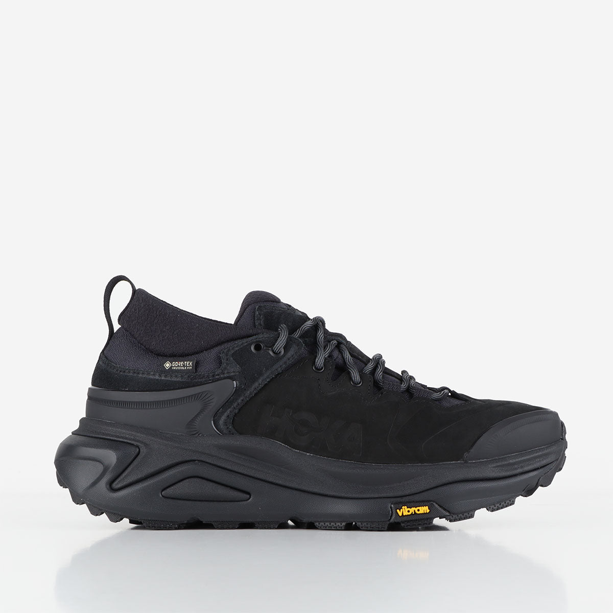 HOKA Kaha 3 Low GTX Shoes, Black Black, Detail Shot 1
