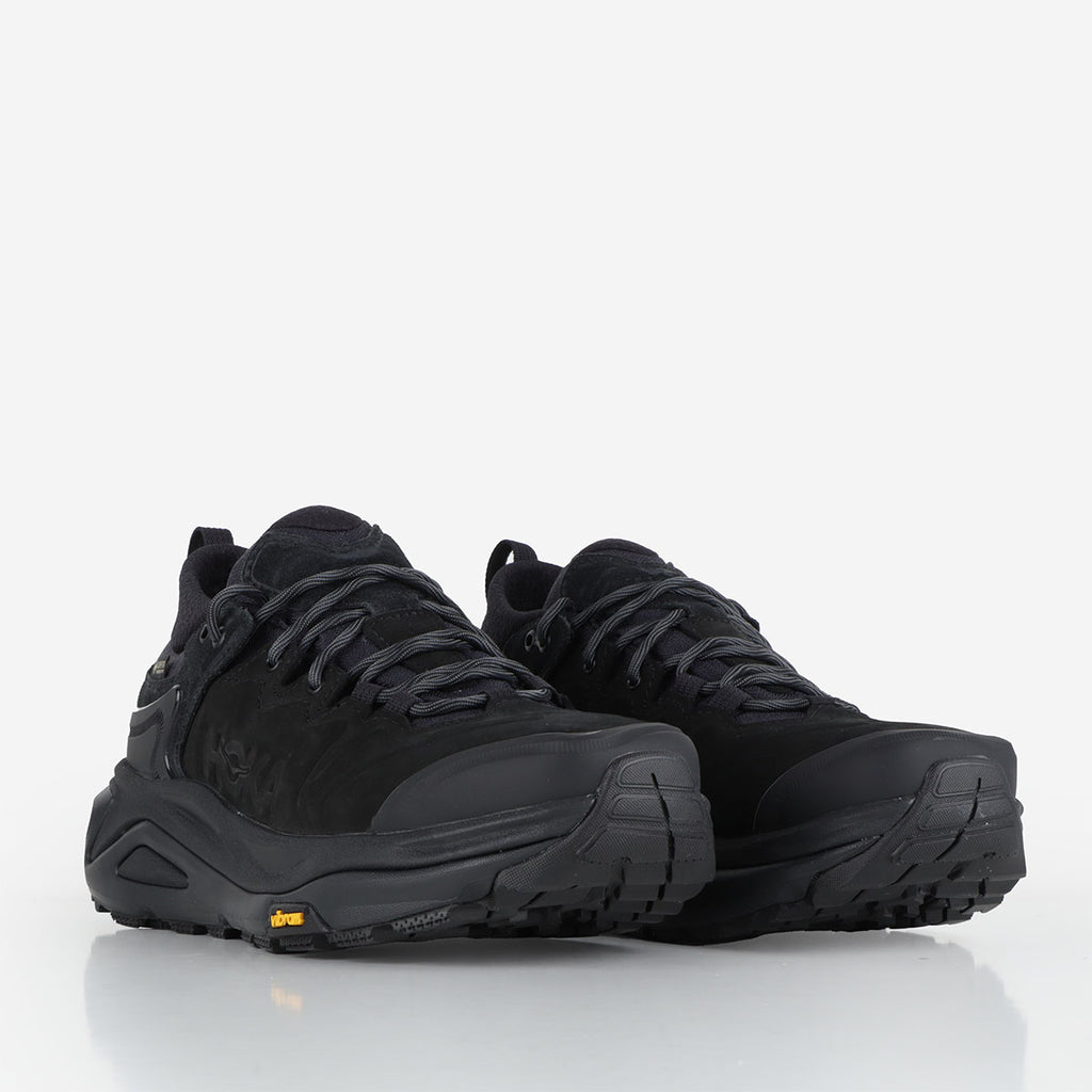 HOKA Kaha 3 Low GTX Shoes, Black Black, Detail Shot 2