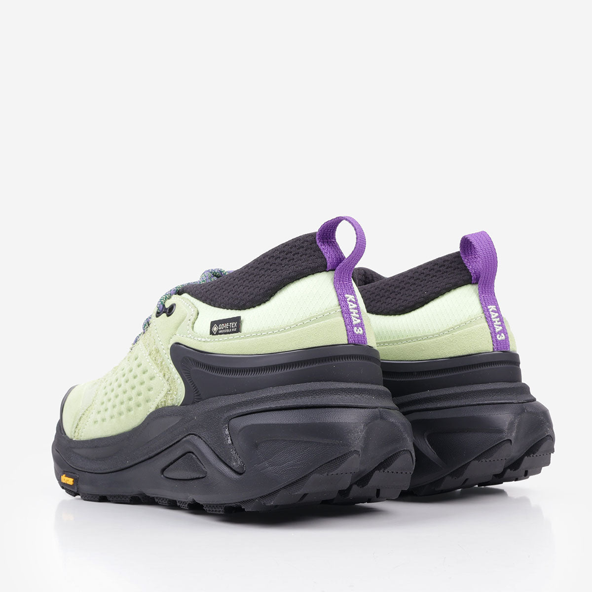 HOKA Kaha 3 Low GTX Shoes, Honeydew Black, Detail Shot 3