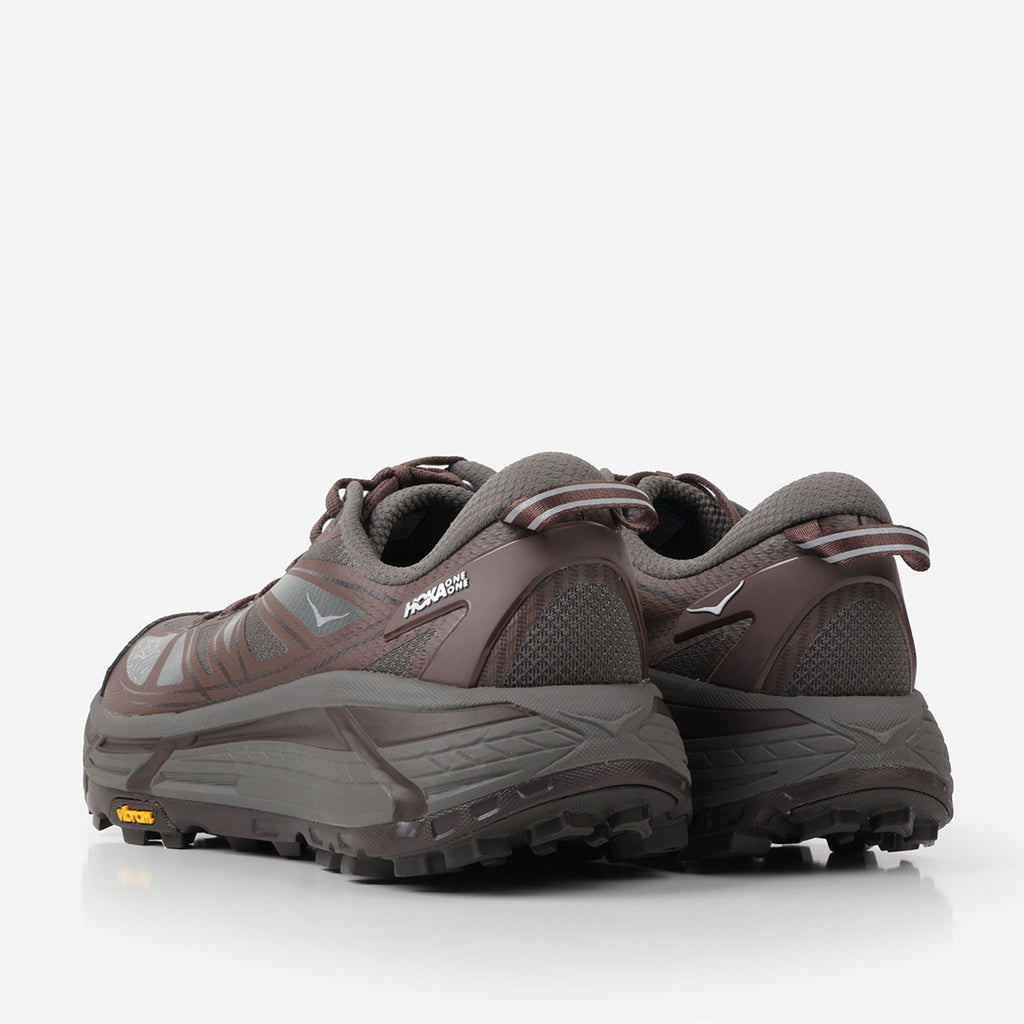 HOKA Mafate Speed 2 Shoes, Asphalt Grey Walnut, Detail Shot 3