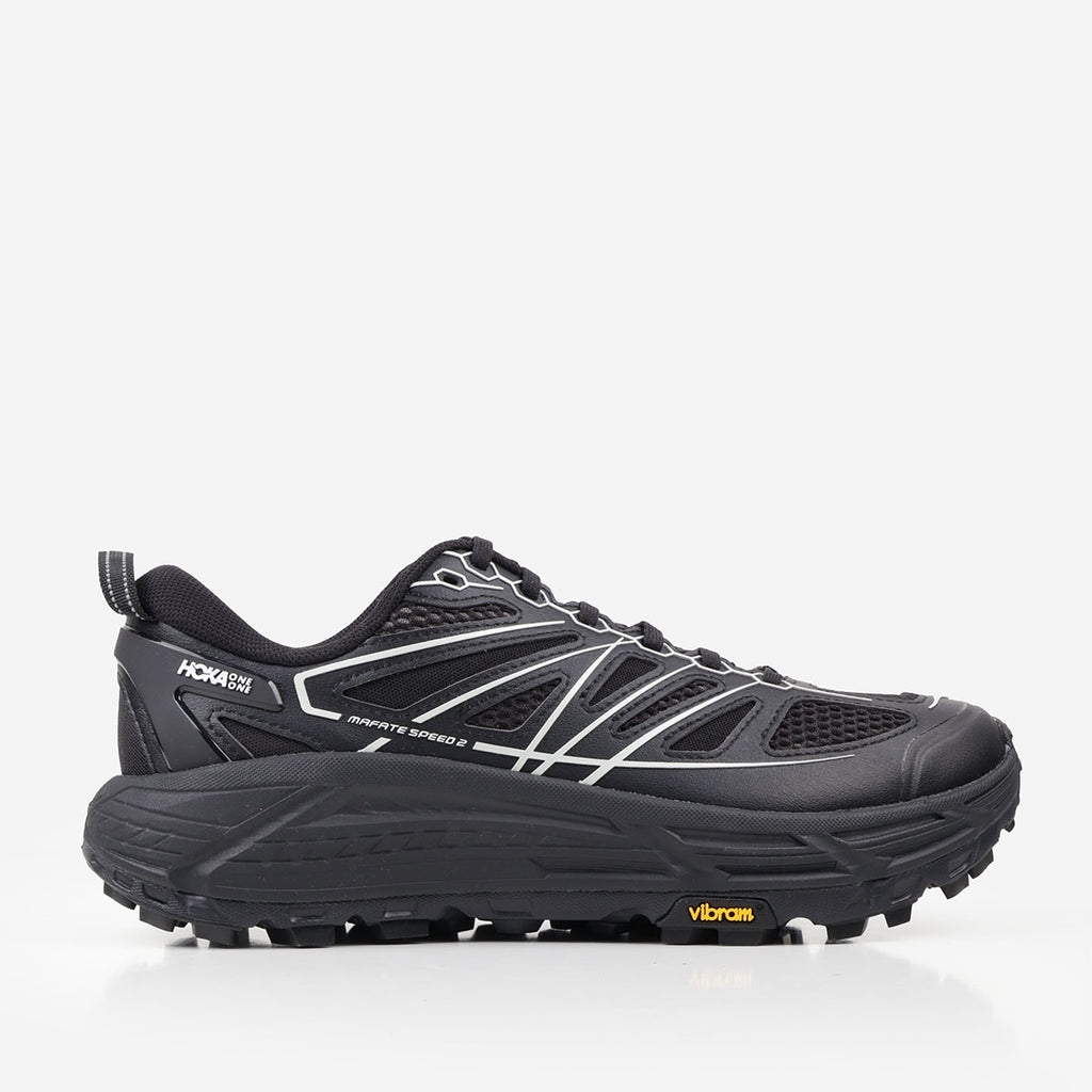 HOKA Mafate Speed 2 TS Shoes, Black Carbon, Detail Shot 1