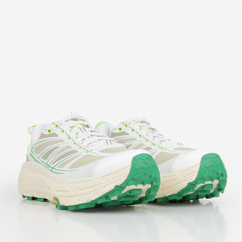 HOKA Mafate Speed 2 Shoes, White Fresh Cut Grass, Detail Shot 2