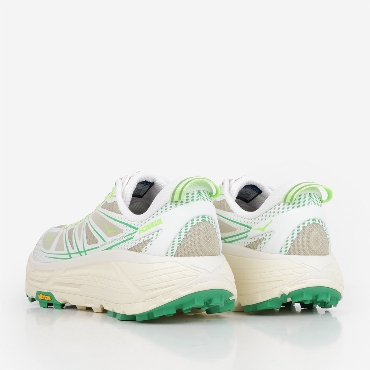 HOKA Mafate Speed 2 Shoes, White Fresh Cut Grass, Detail Shot 3