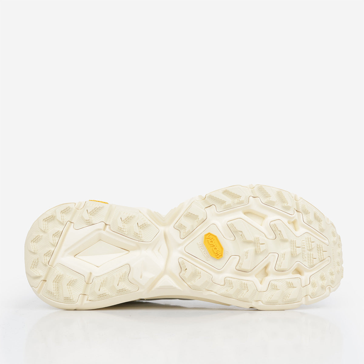 HOKA Mafate Speed 4 Lite Shoes, Truffle Salt Vintage Yellow, Detail Shot 4