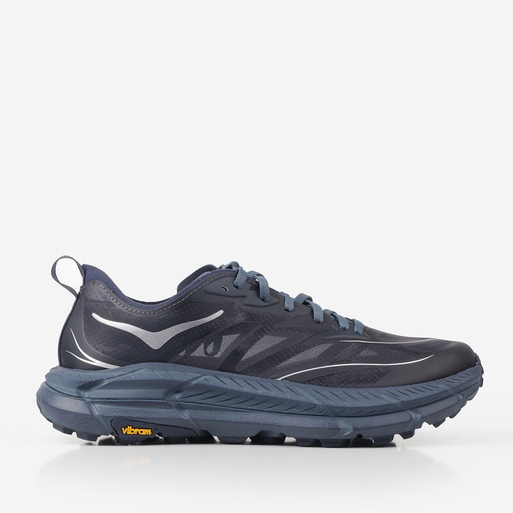HOKA Mafate Speed 4 Lite Shoes, Faded Navy Varsity, Detail Shot 1