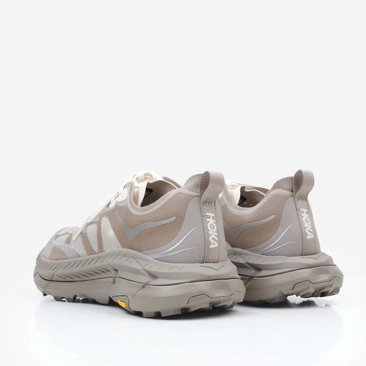 HOKA Mafate Speed 4 Lite Shoes, Light Roast Oatmilk, Detail Shot 3