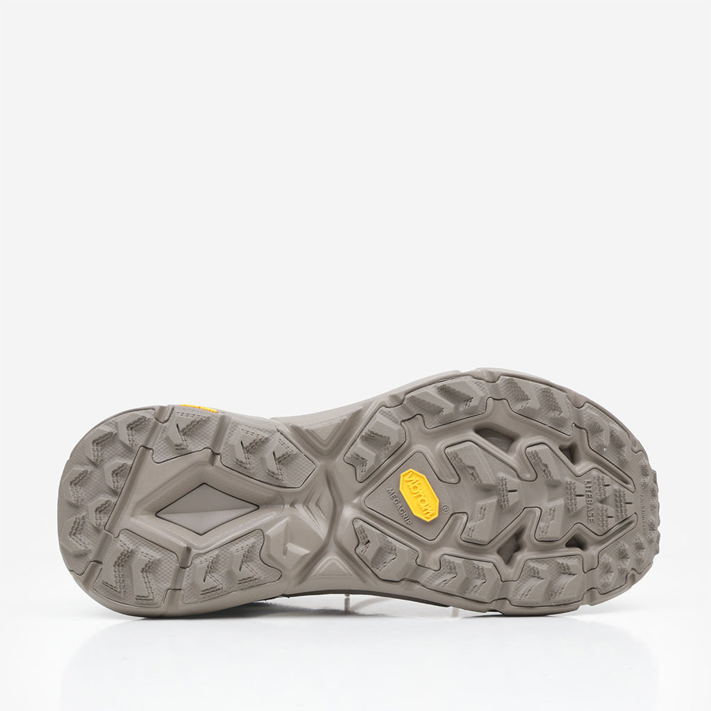 HOKA Mafate Speed 4 Lite Shoes, Light Roast Oatmilk, Detail Shot 4