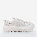 HOKA Mafate Three2 Grid Shoes, Rose Cream Stucco, Detail Shot 1