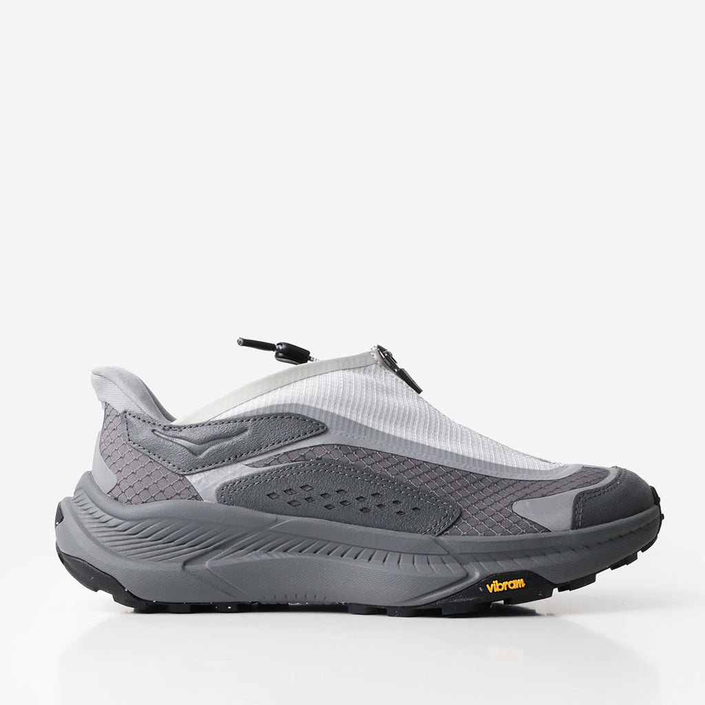 HOKA Project Transport Shoes, Stardust Satellite Grey, Detail Shot 1