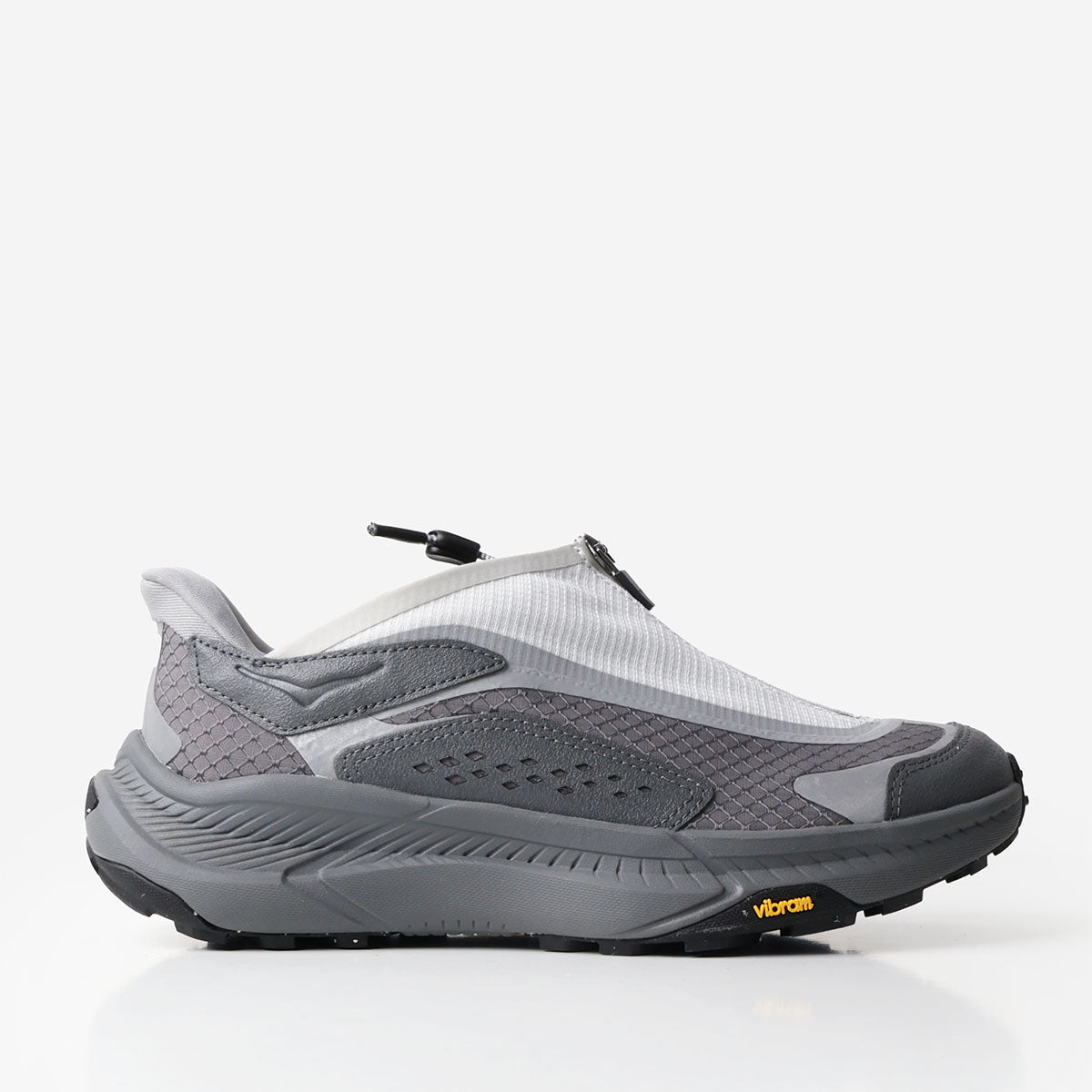 HOKA Project Transport Shoes, Stardust Satellite Grey, Detail Shot 1