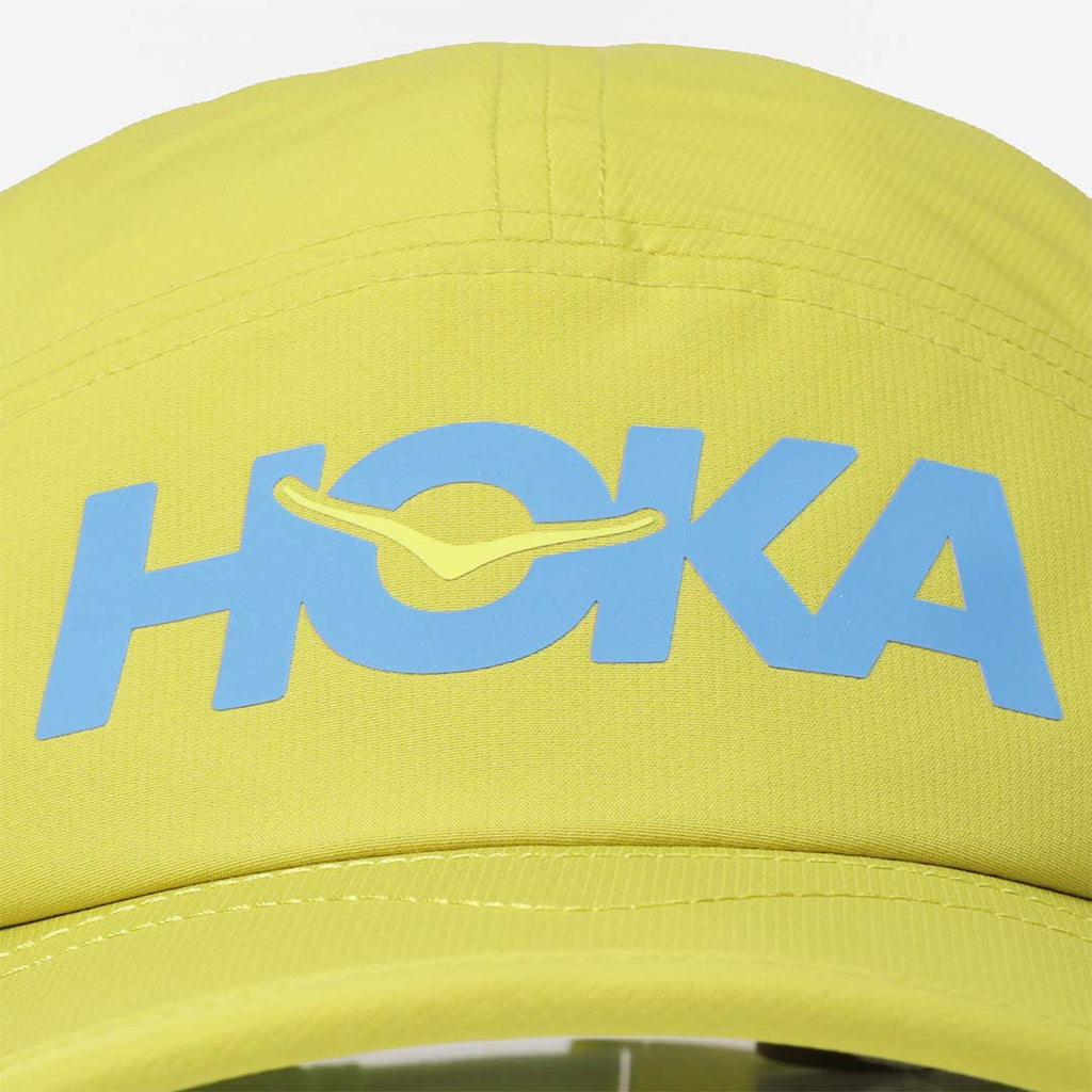HOKA Run Hat, Pea Green, Detail Shot 2