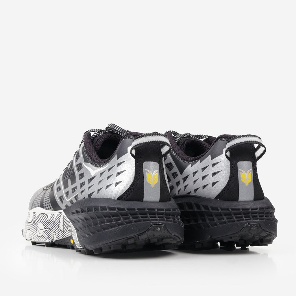 HOKA Speedgoat 2 TS Shoes, Black Stardust, Detail Shot 3