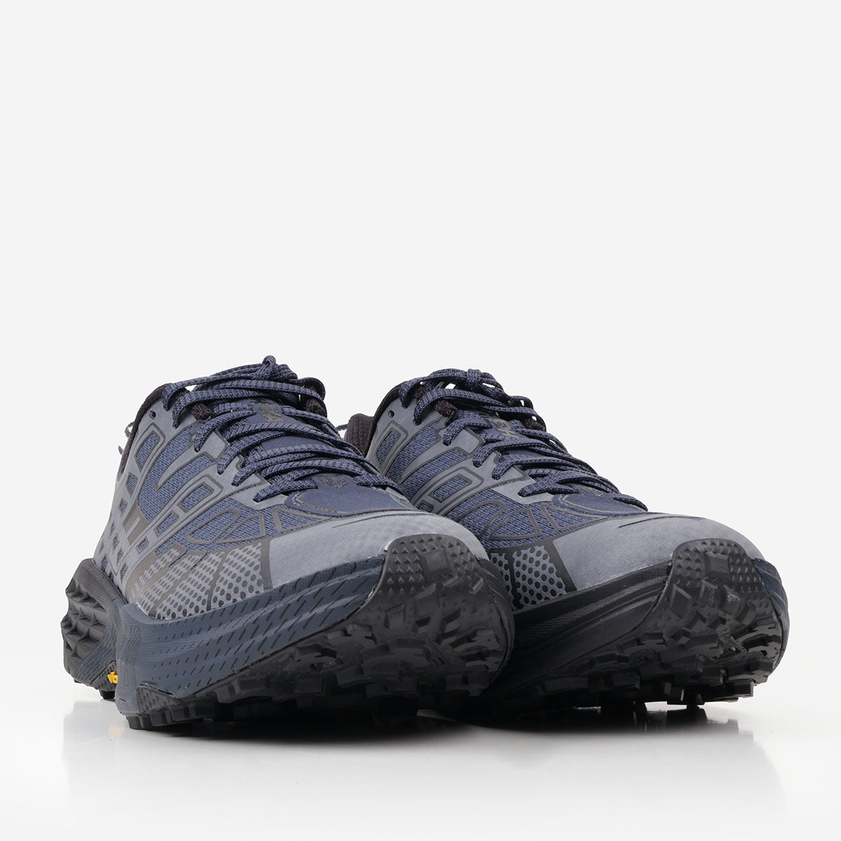 main HOKA Speedgoat 2 TS Shoes, Varsity Navy Black, Detail Shot 2