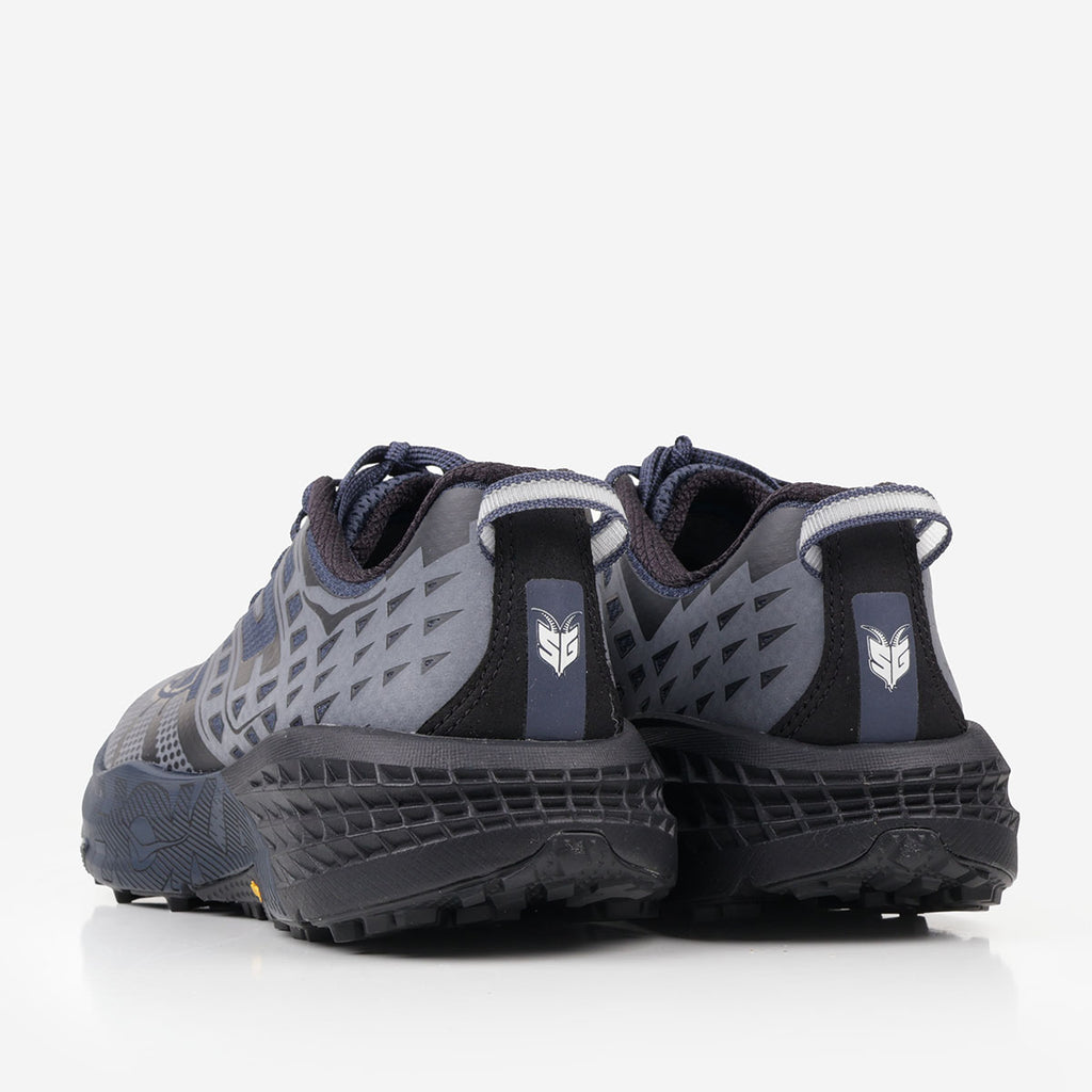 HOKA Speedgoat 2 TS Shoes, Varsity Navy Black, Detail Shot 3