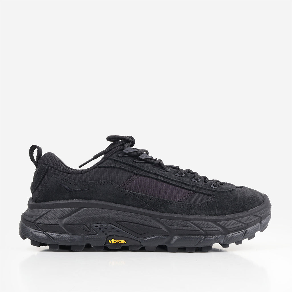 HOKA Tor Summit Field Shoes in Black, side view