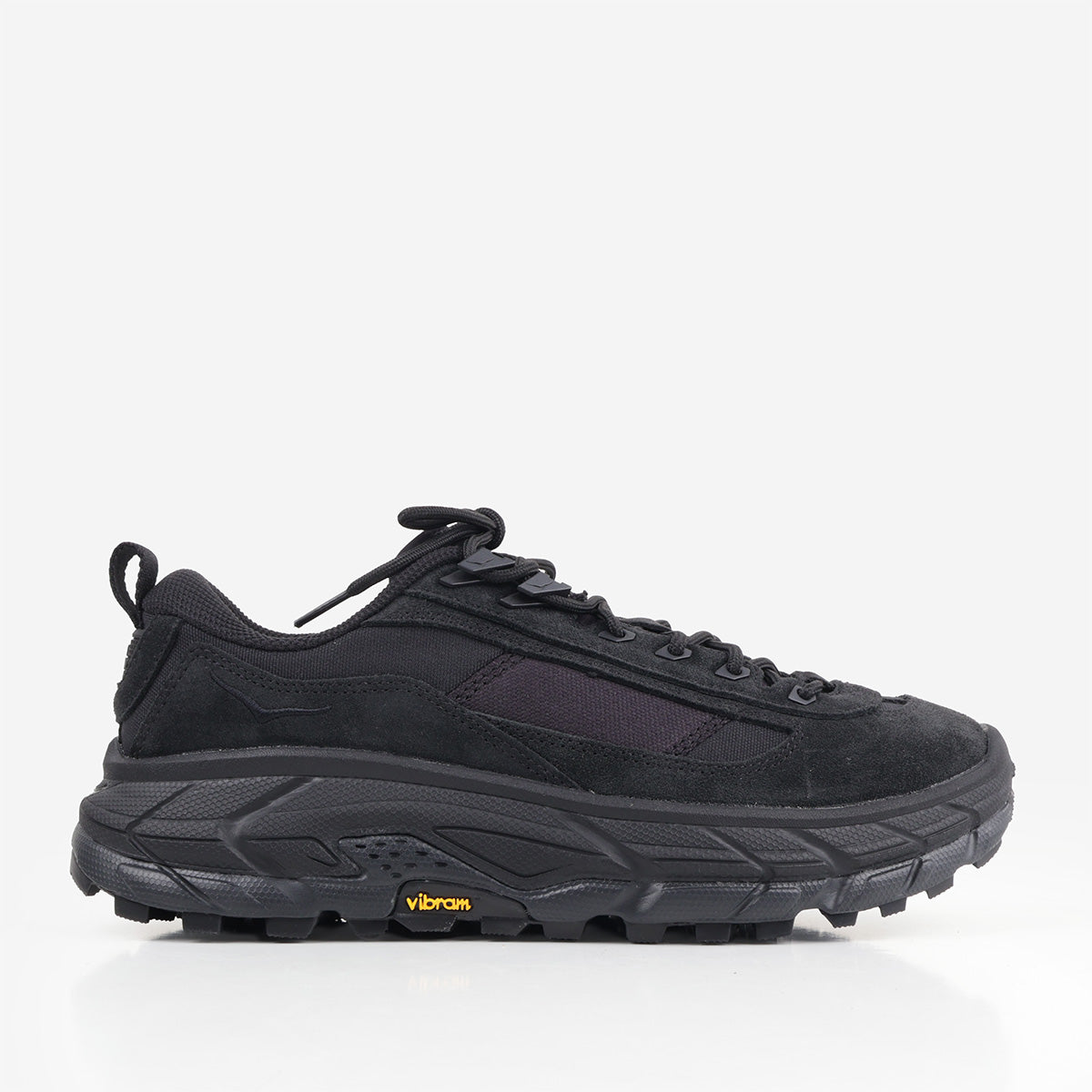 HOKA Tor Summit Field Shoes in Black, side view