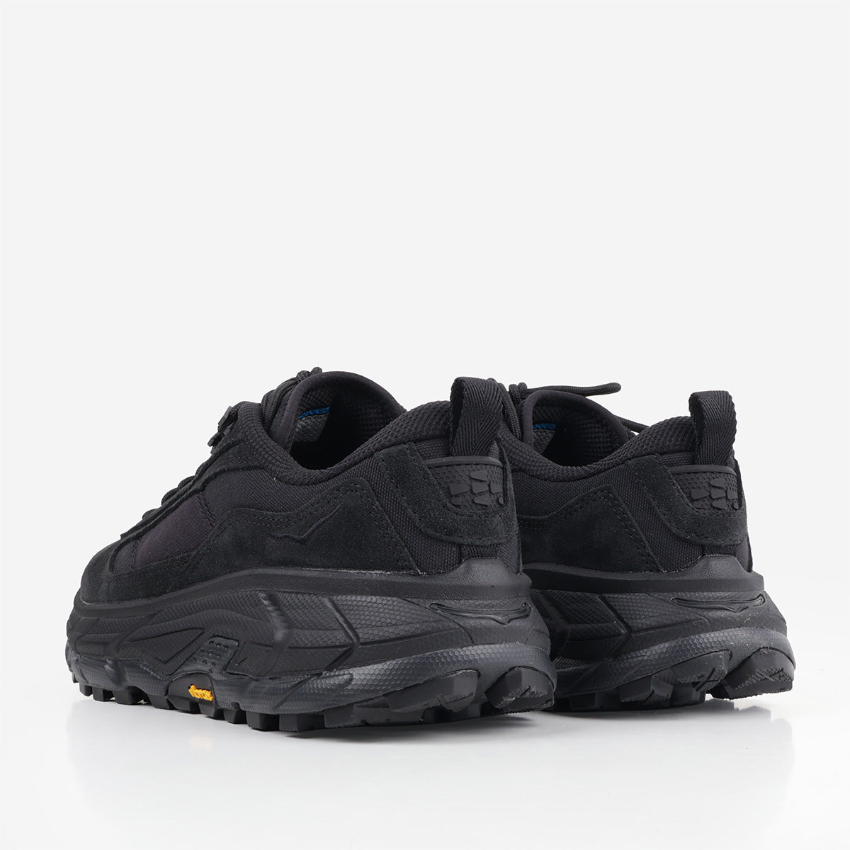 HOKA Tor Summit Field Shoes in Black, back view