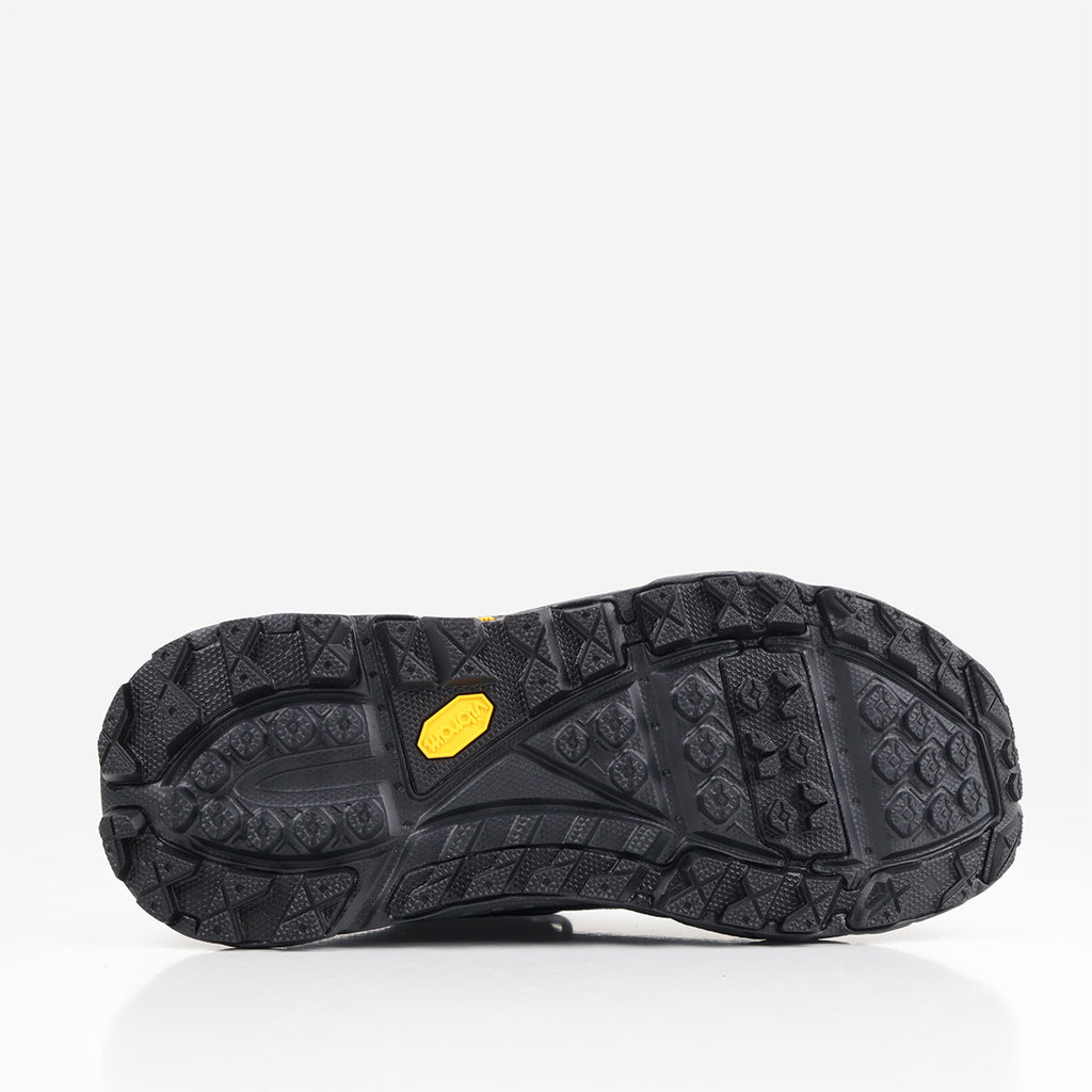 Vibram outsole detail, HOKA Tor Summit shoe