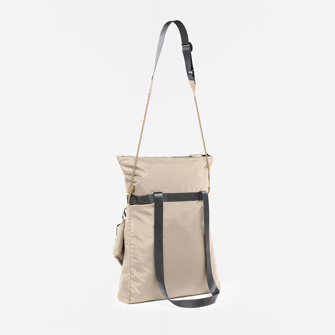 main Haglofs Brand Tote Bag, Chalk Beige, Detail Shot 2