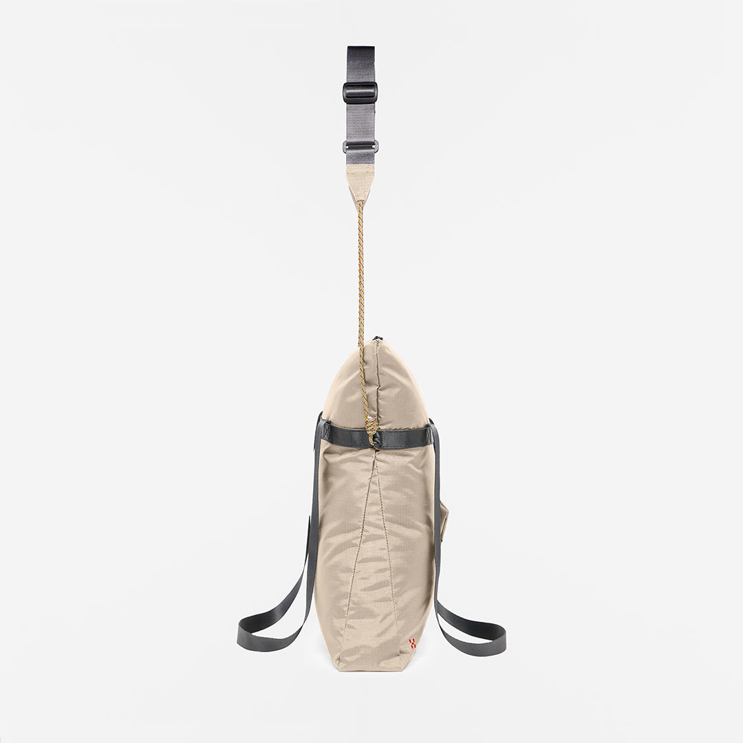 main Haglofs Brand Tote Bag, Chalk Beige, Detail Shot 3