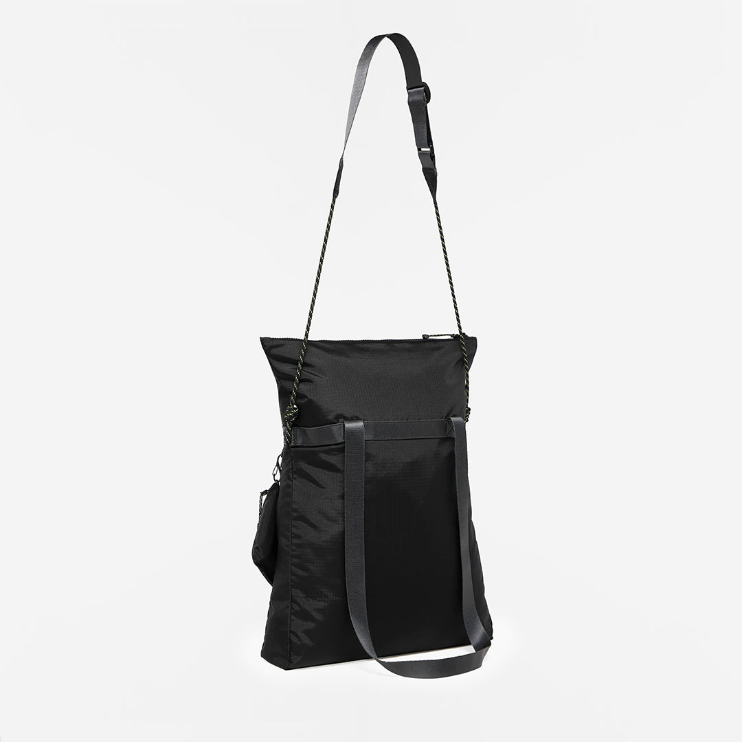 main Haglofs Brand Tote Bag, True Black, Detail Shot 3